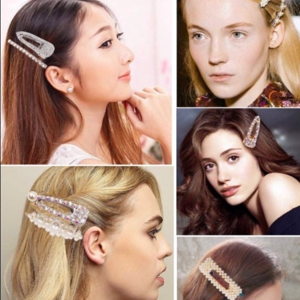 π₯³ GET ALL NEW 5 BLING HAIR CLIPS FOR $30 FIRM - Picture 8 of 8